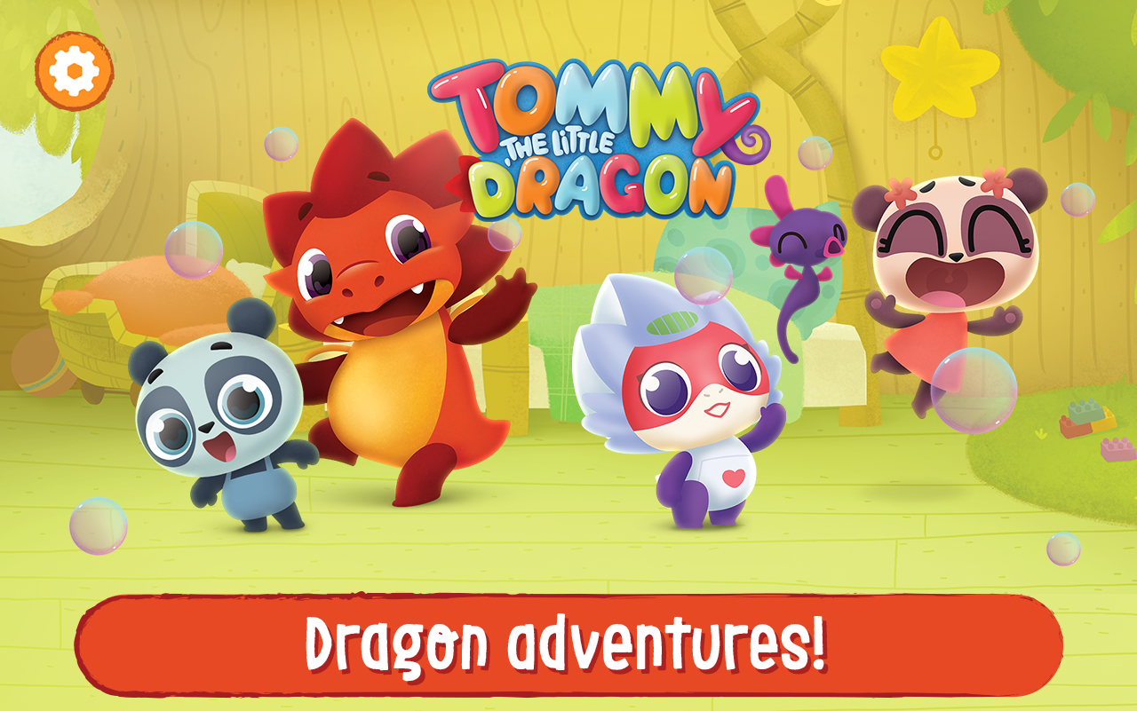 Скриншот игры Tommy The Dragon Magic Worlds: Kids Dinosaur Games