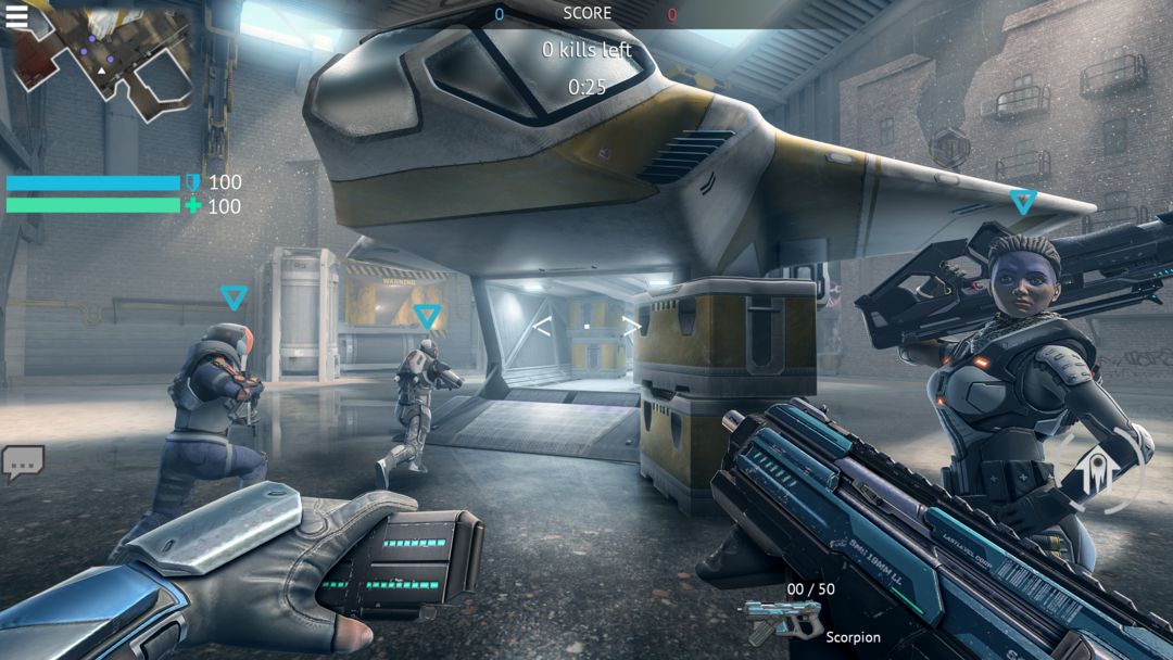 Infinity Ops: Cyberpunk FPS screenshot game