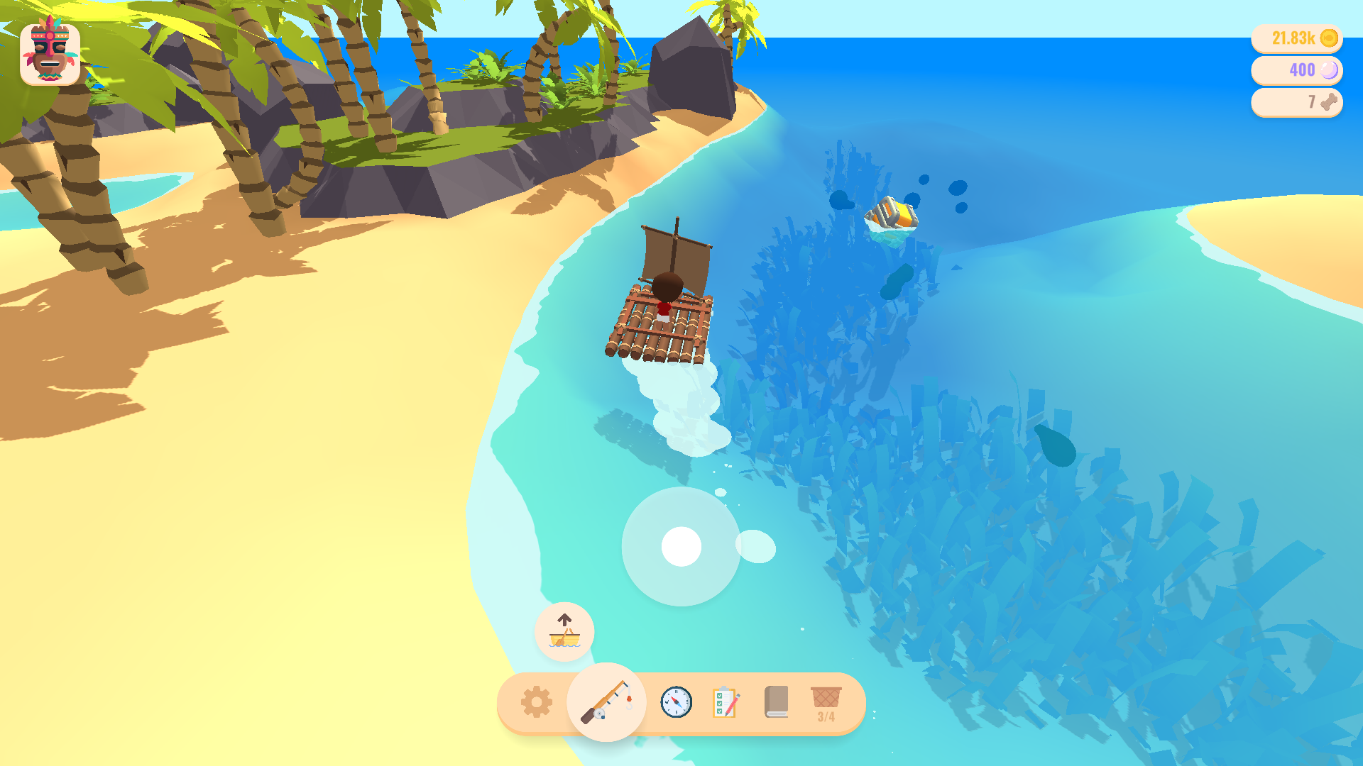 Screenshot 1 of Marés: um jogo de pesca 1.3.8