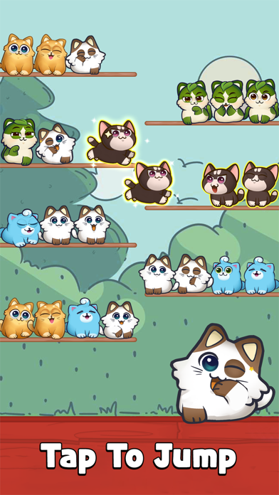 Cuplikan Layar Game Color Cat Sort: Cute Cat Game