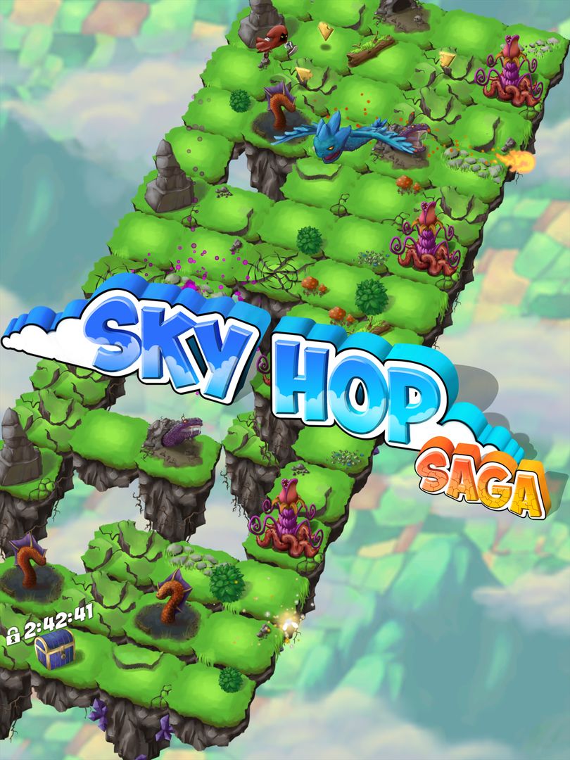 Sky Hop Saga screenshot game