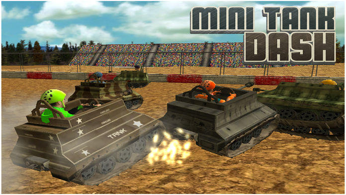 Mini Tank Dash ( 3D Game ) Game Screenshot