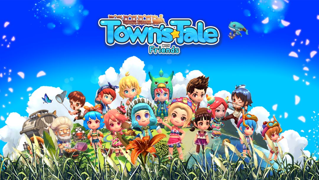 Screenshot of Town's Tale with friends