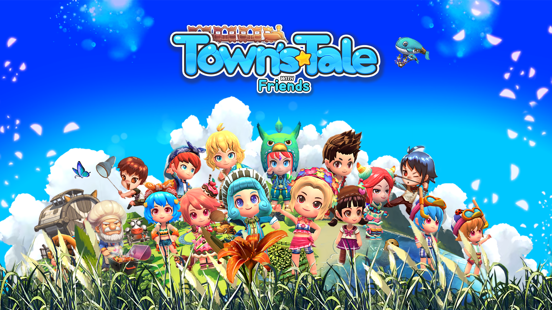 Town's Tale with friends Game Screenshot