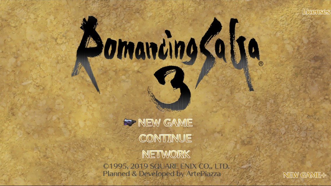 Screenshot of Romancing SaGa 3