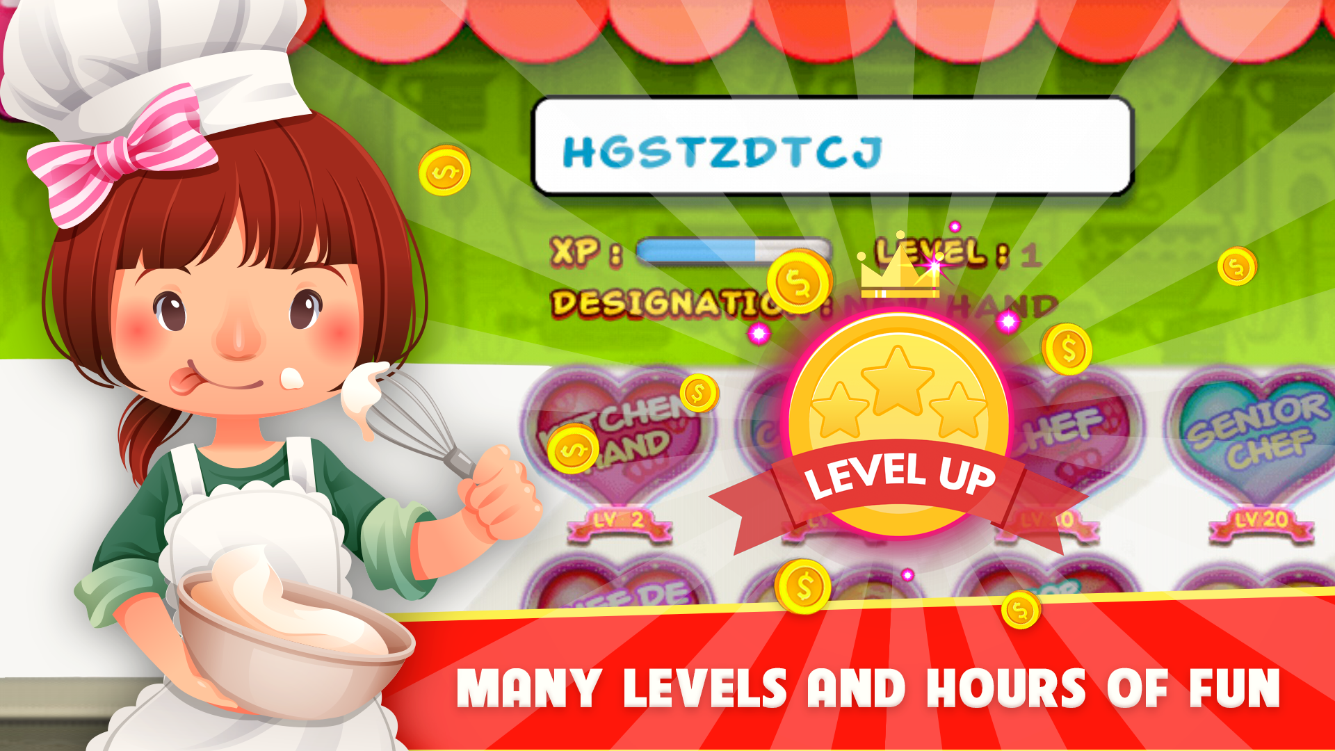 Restaurant Story: Cooking Rush Game Screenshot