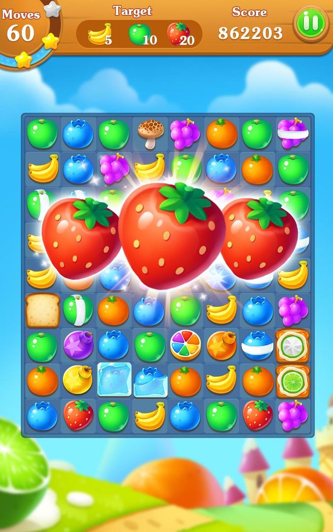 Screenshot of Fruits Bomb