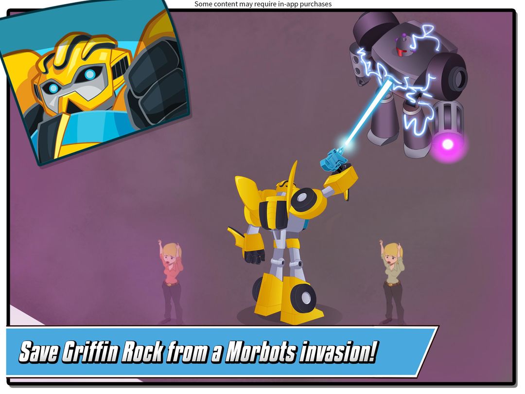 Screenshot of Transformers Rescue Bots: Hero