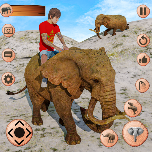 Cuplikan Layar Game Angry Elephant Hunting Game 3D