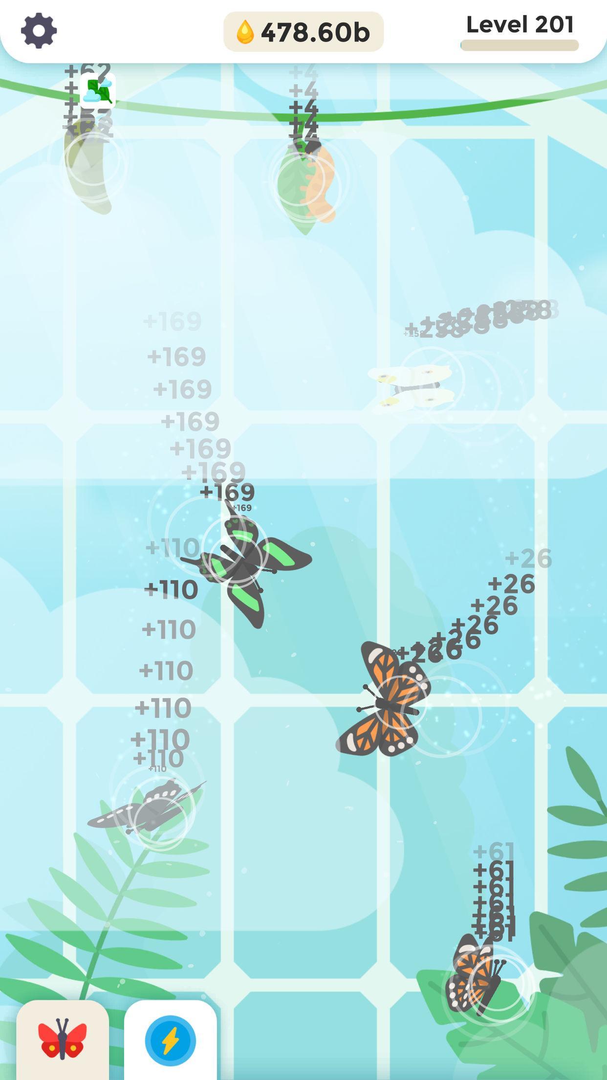 Butterfly Idle Game Screenshot