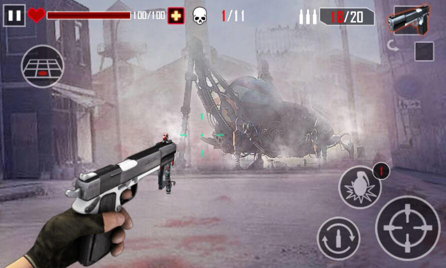 Zombie Terminator 게임 스크린샷