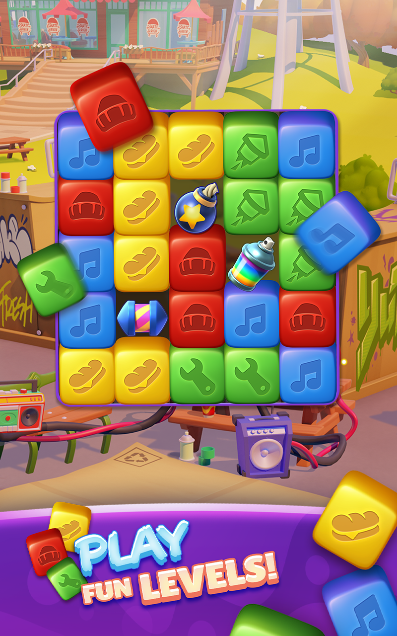 Subway Surfers Blast Game Screenshot
