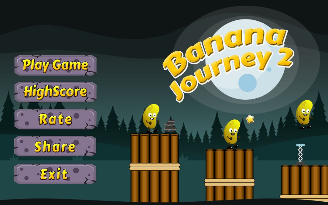 Banana Journey 2 게임 스크린 샷