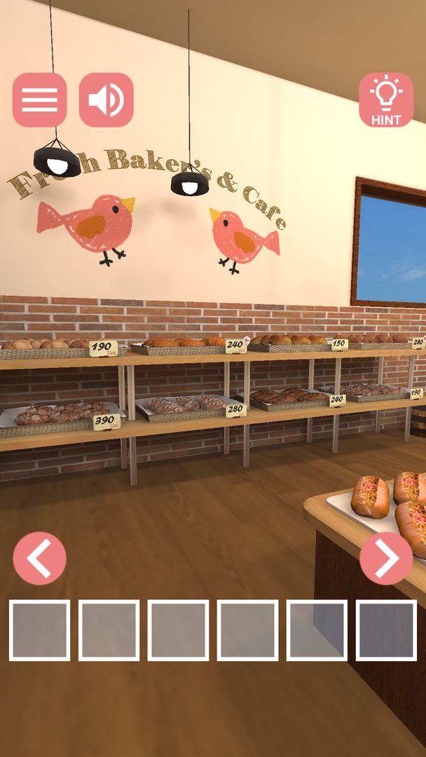 逃脫遊戲：新鮮麵包店的開幕日遊戲截圖
