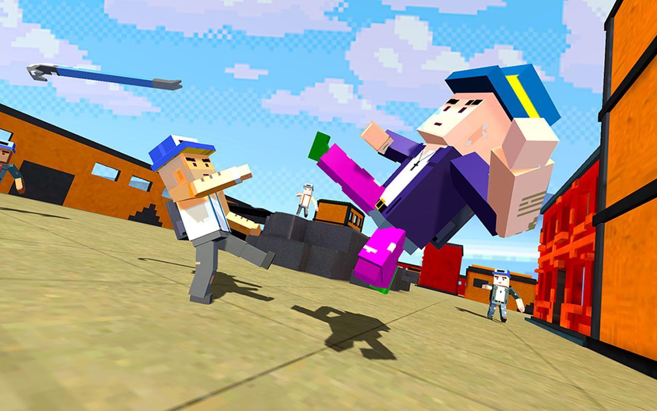 Blocky Neighbor Hero 3D Game Screenshot