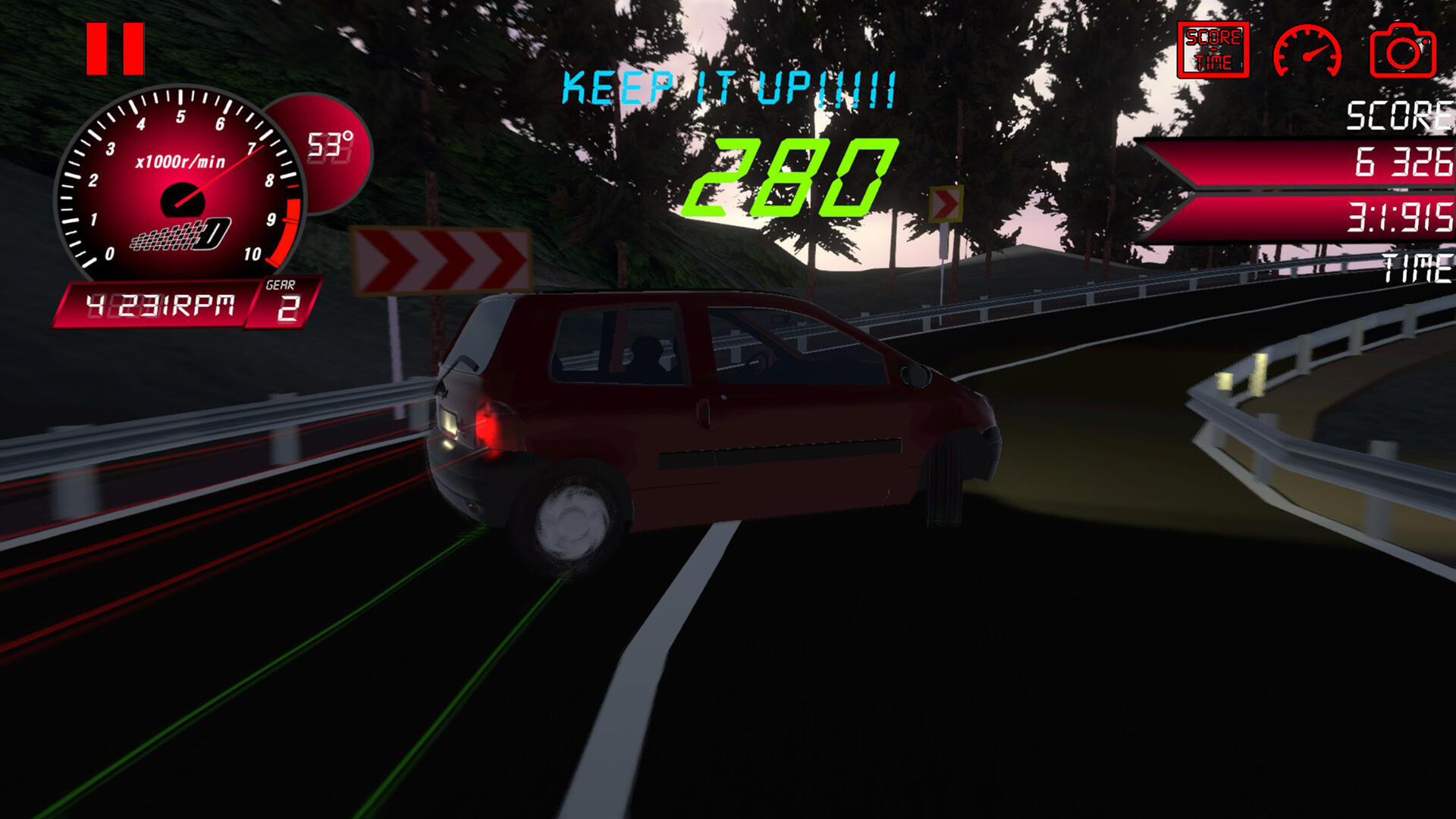 Transylvania Drift Game Screenshot