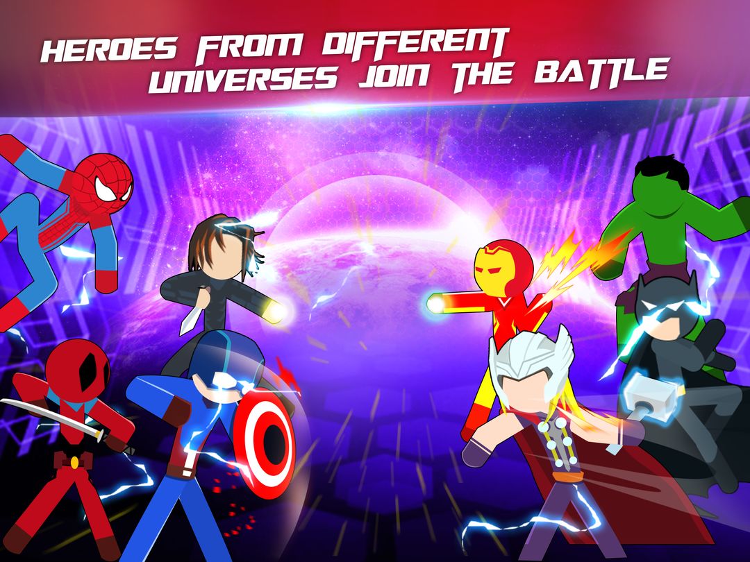 Super Stickman Heroes Fight screenshot game