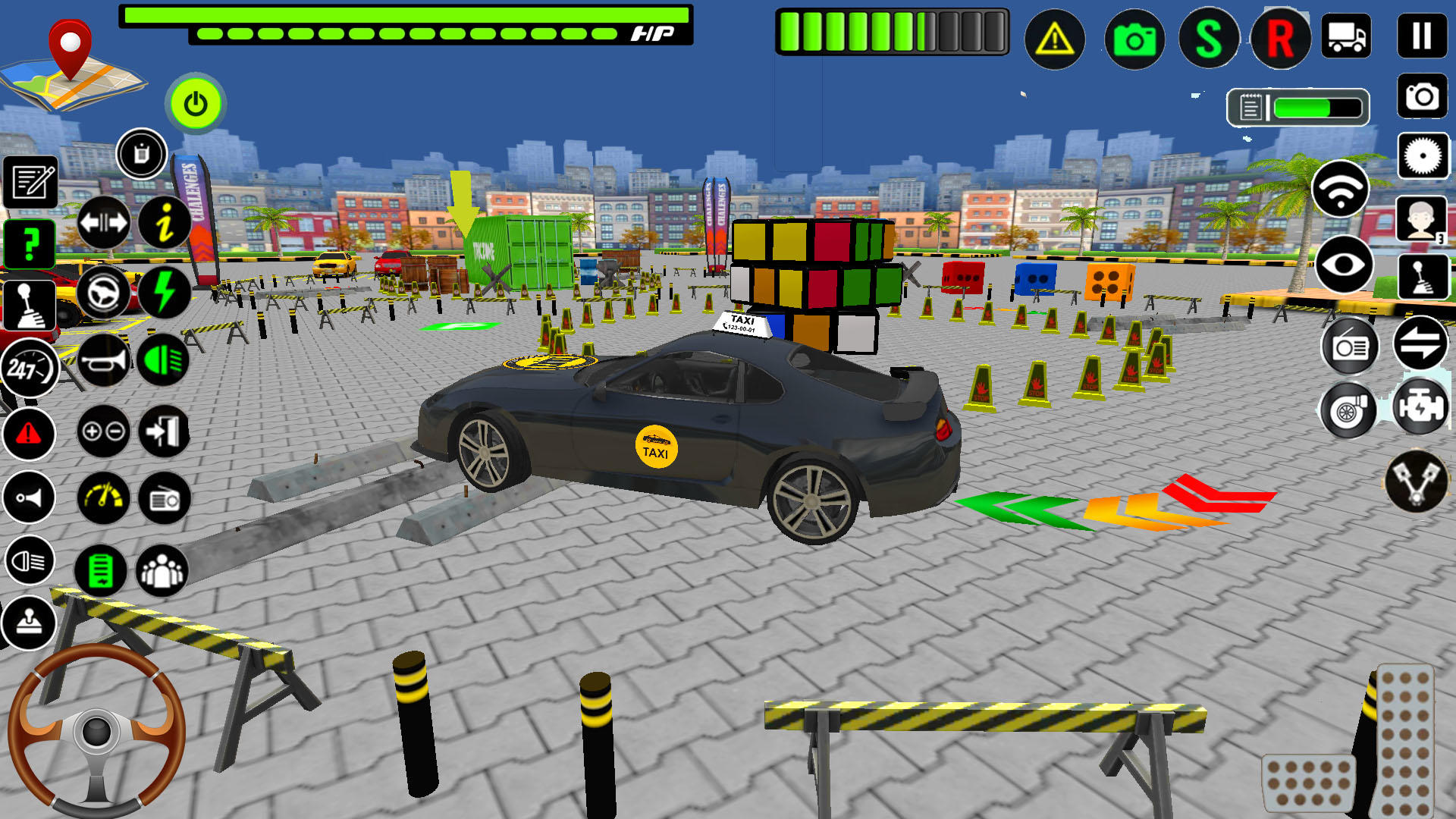 Taxi Parking Games 3D 2024 ゲームのスクリーンショット