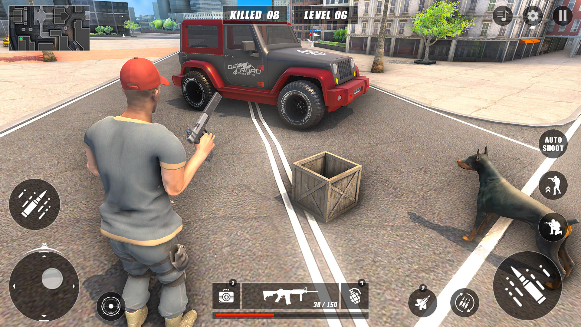 Gangster Crime: 遊戲 3d射擊 手機遊戲截圖