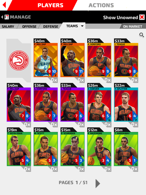 Cuplikan Layar Game NBA Breakaway