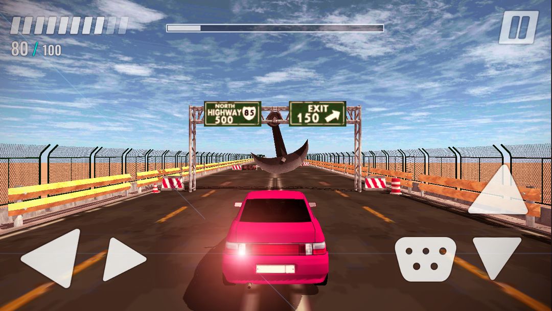 Auto Hooligans: Extreme Stunt Racing 게임 스크린 샷