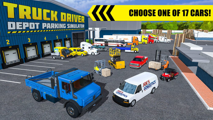 Truck Driver: Depot Parking 게임 스크린 샷
