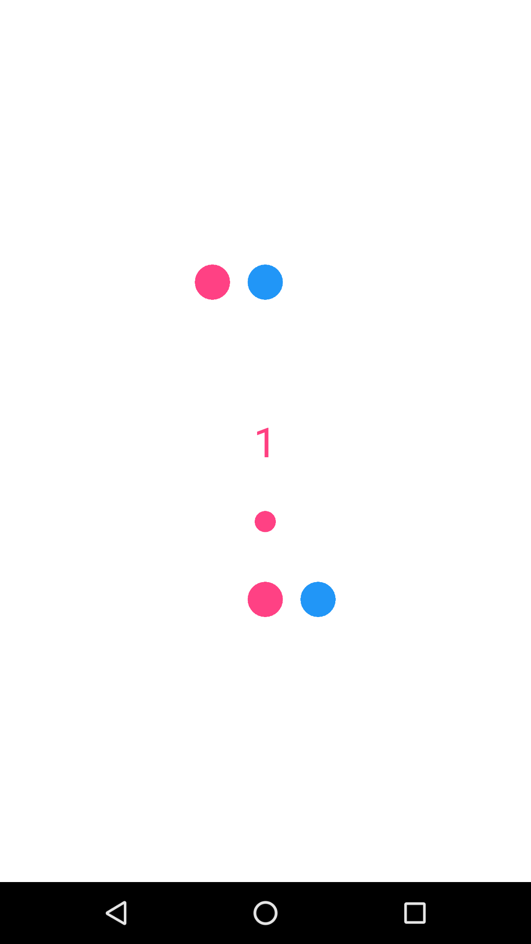 Pink Pong Game Screenshot