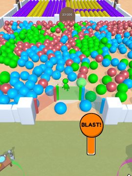 Arcade Ball Blast Game Screenshot