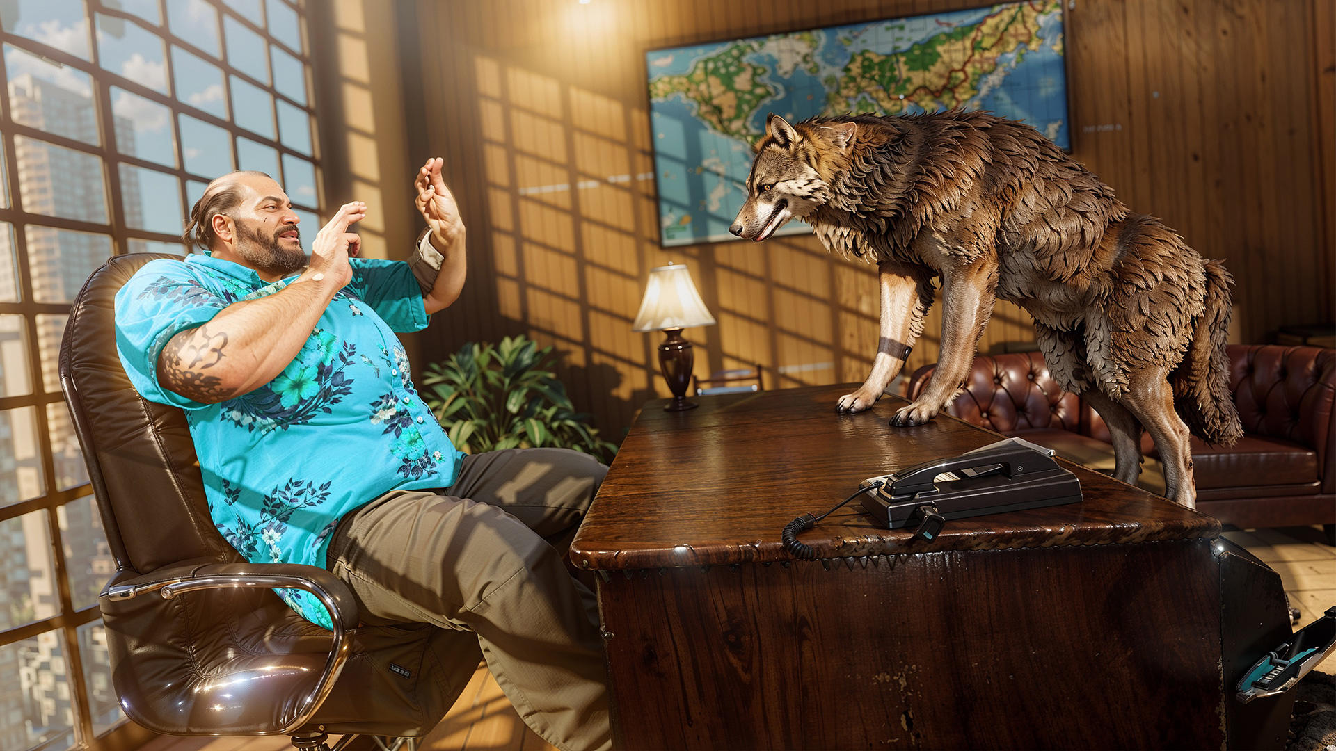 Wolf Simulator Animal Sim Game ゲームのスクリーンショット