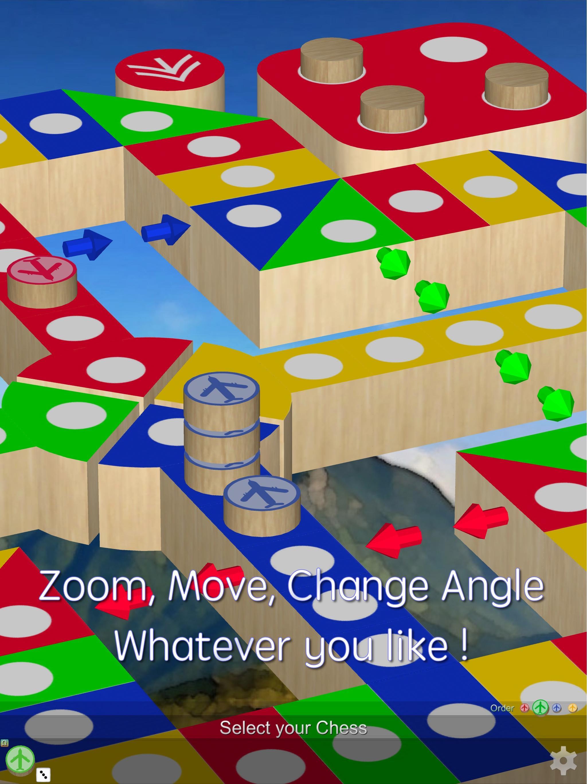 Aeroplane Chess 3D - Ludo Game Game Screenshot