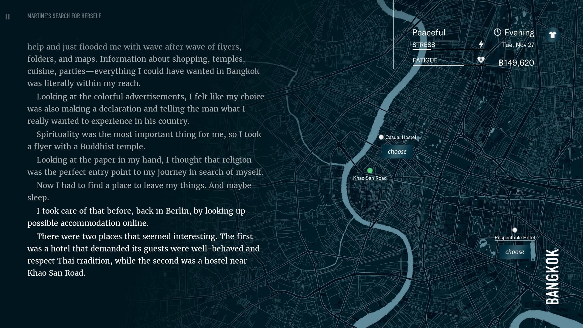 Wanderlust: Bangkok Prelude ภาพหน้าจอเกม