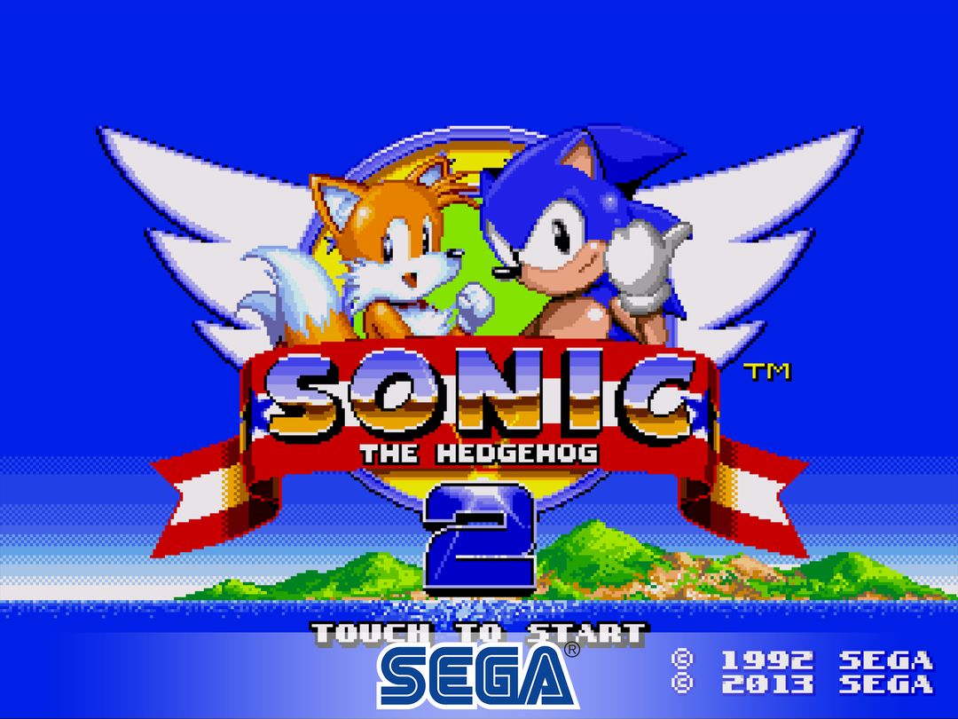 Sonic The Hedgehog 2 Classic 게임 스크린 샷