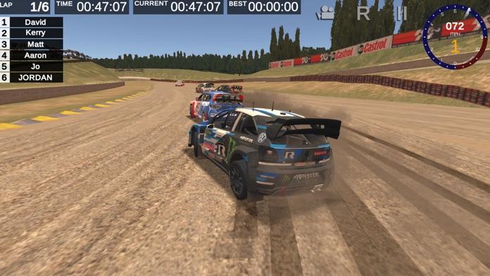 Dirt Rallycross Game Screenshot