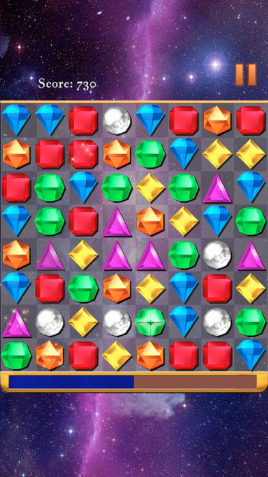 Space Bejewel Game Screenshot