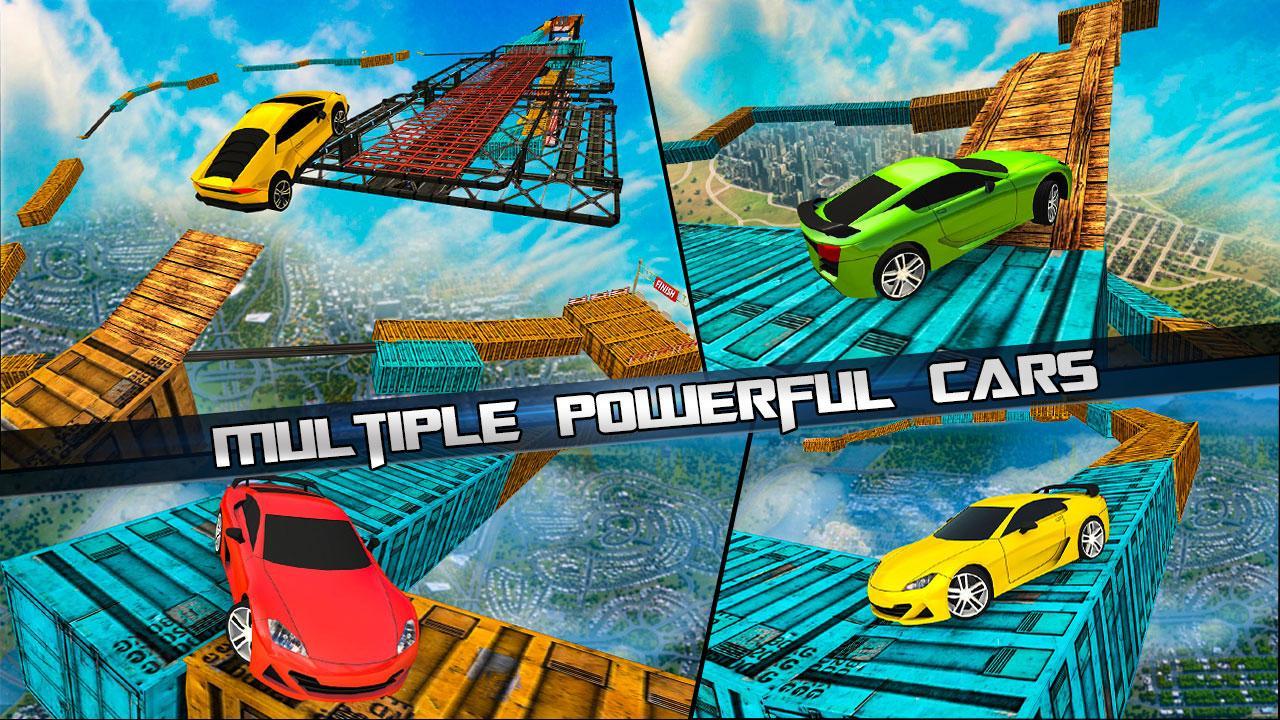 Impossible Car Stunts Game Screenshot