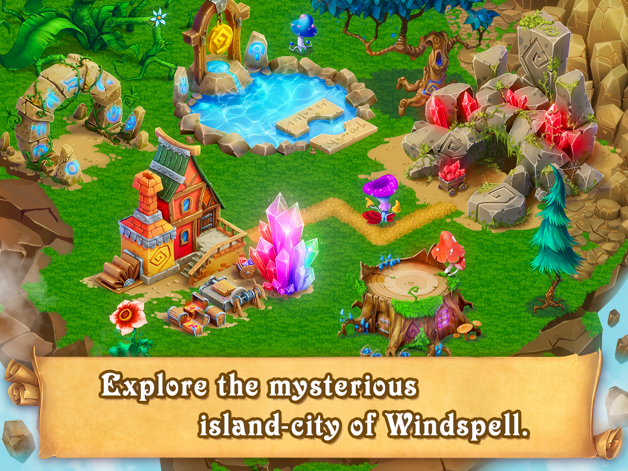 Tales of Windspell ภาพหน้าจอเกม