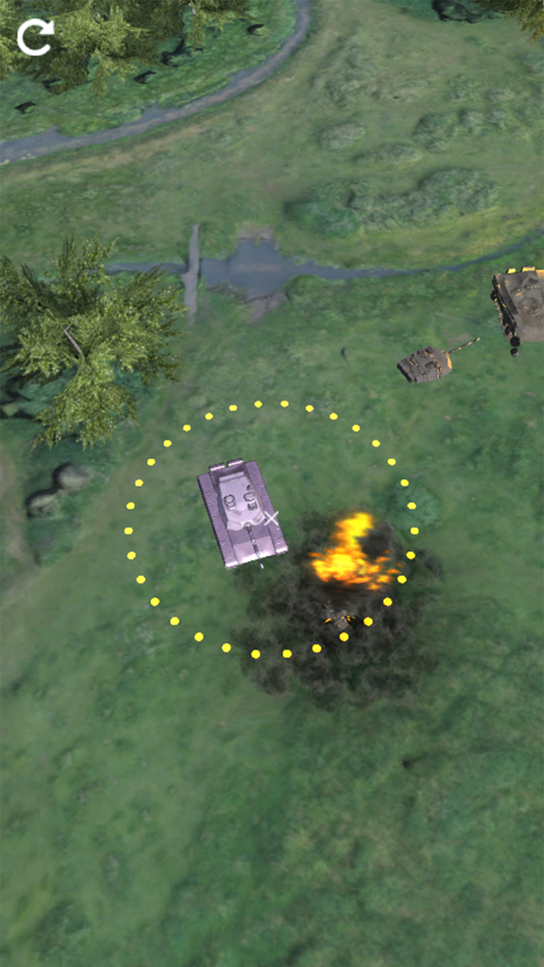 Artillery Strike Game Screenshot