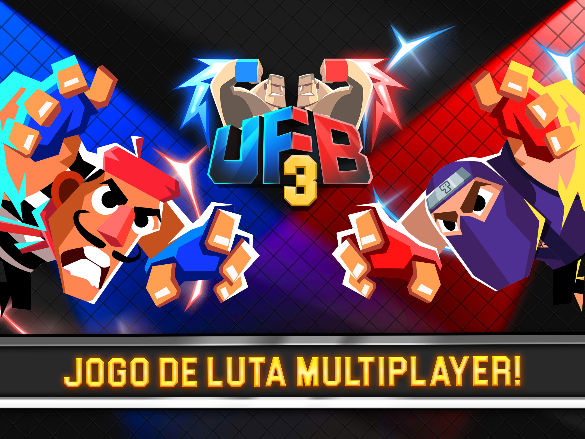 Captura de Tela do Jogo UFB 3: MMA Fighting Game