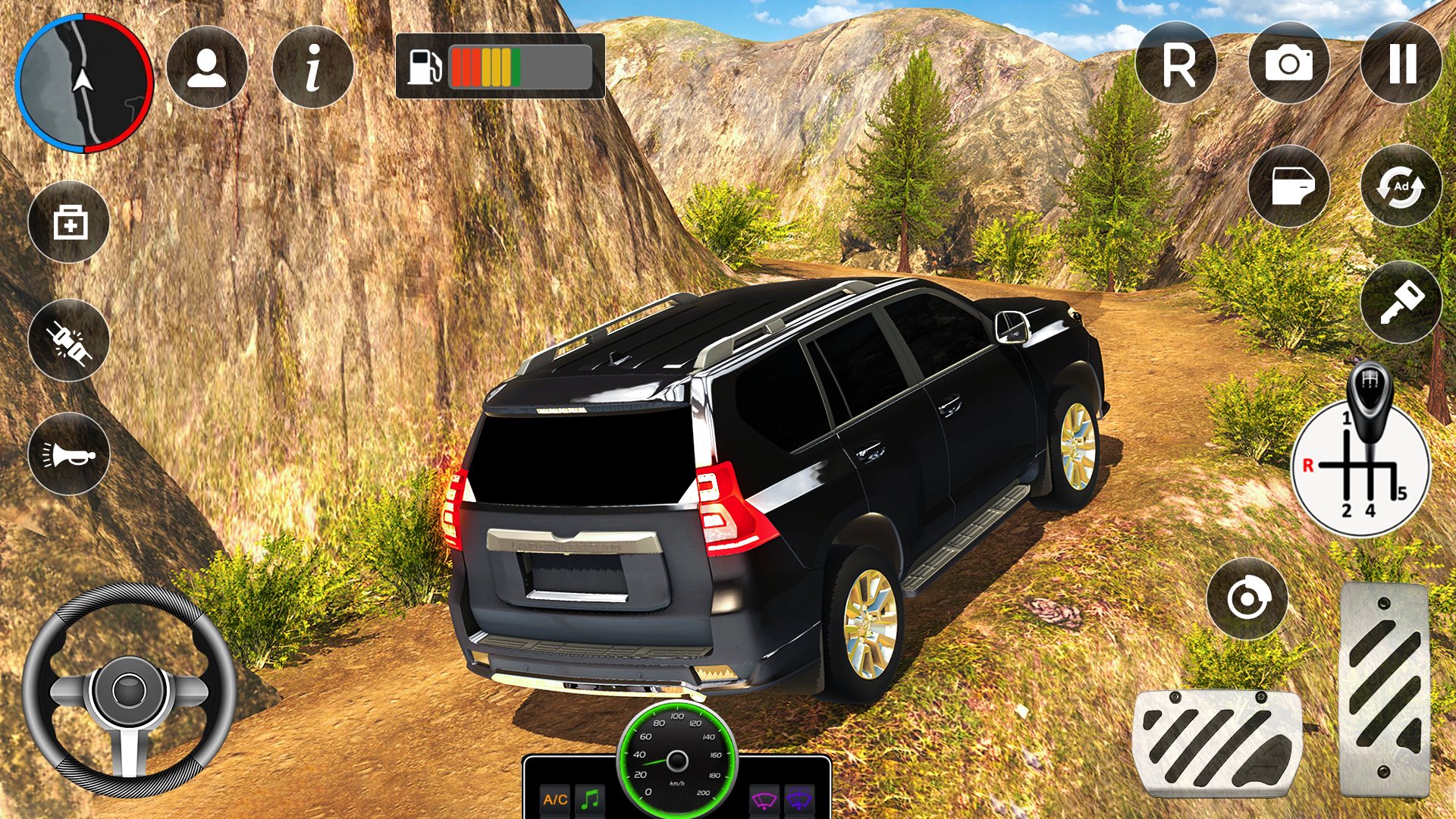 Jeep Driving Sim Offroad Games Game Screenshot