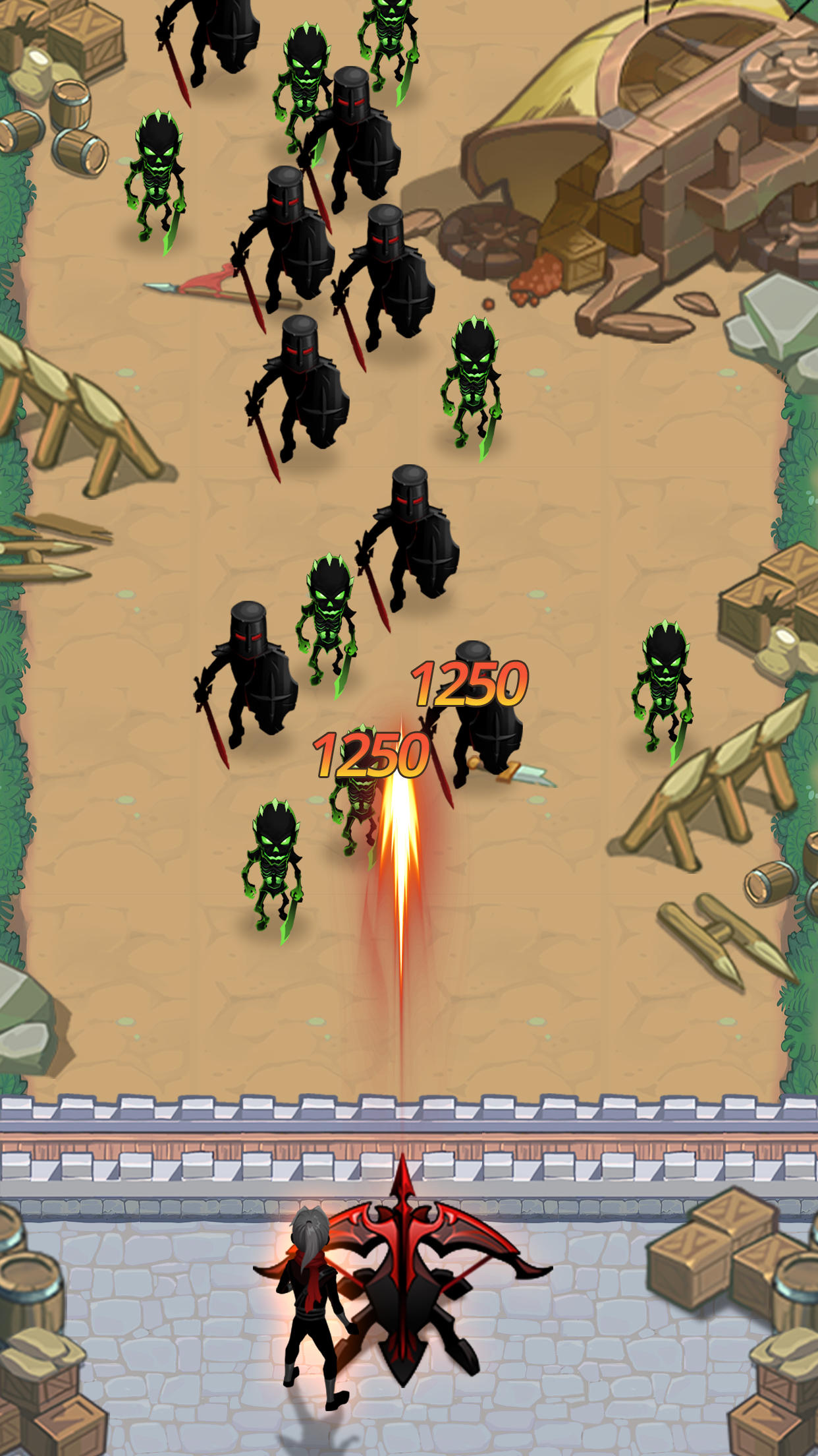 Screenshot 1 of Shadow Hero: TD Offline Games 44