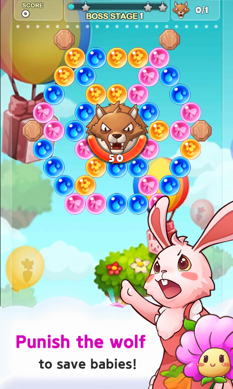 Bubble Friends Game Screenshot