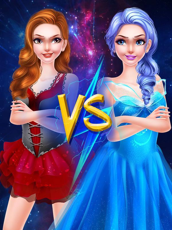 Fairy Dress Up VS Witch Makeup ภาพหน้าจอเกม