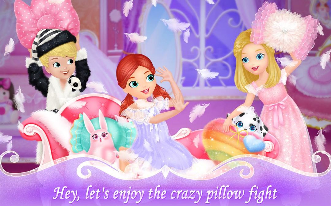 莉比小公主的瘋狂派對夜之睡衣派對遊戲截圖