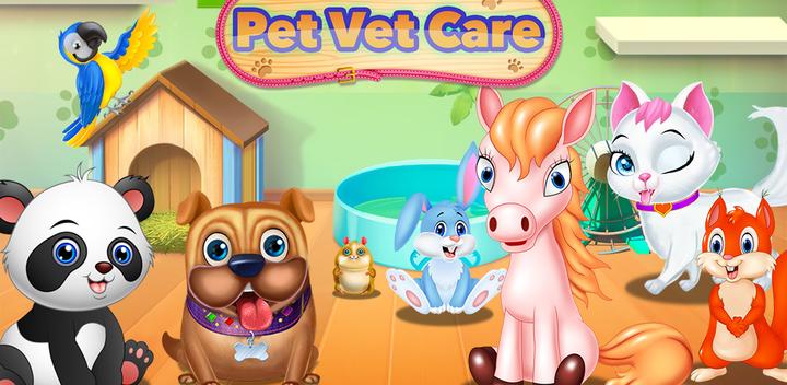 Banner of Pet Vet Care Wash တိရစ္ဆာန်များကို အစာကျွေးပါ။ 1.0.25