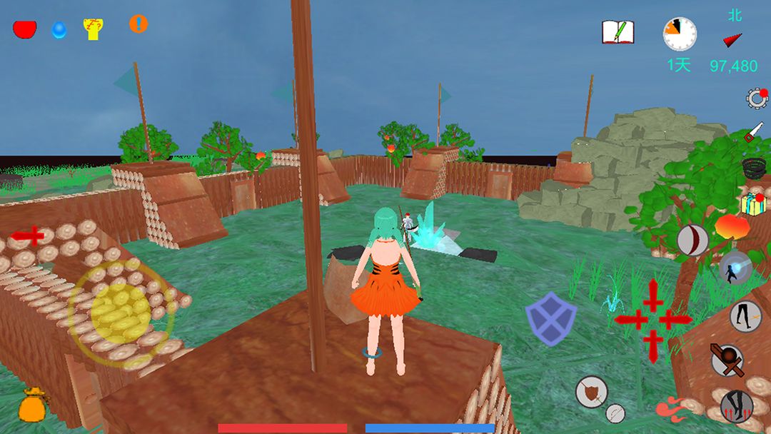 水晶世界 screenshot game