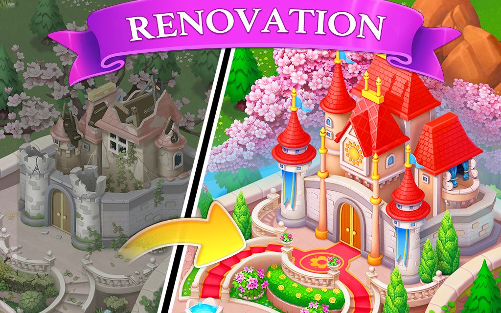 Wonderland - Build Your Dream Fairy Tale screenshot game