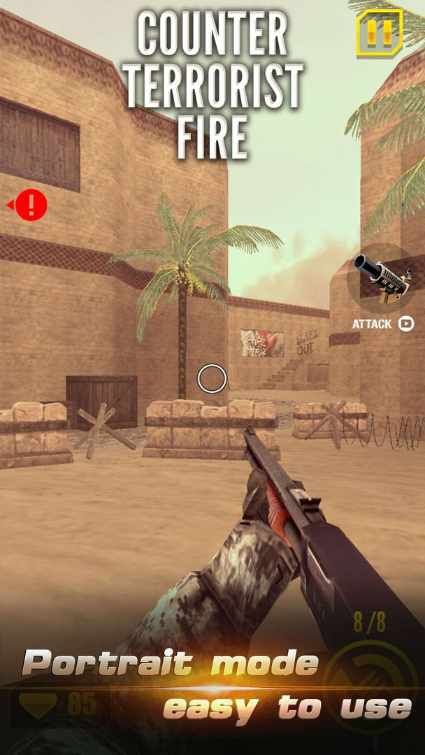 Counter Terrorist Fire 게임 스크린 샷