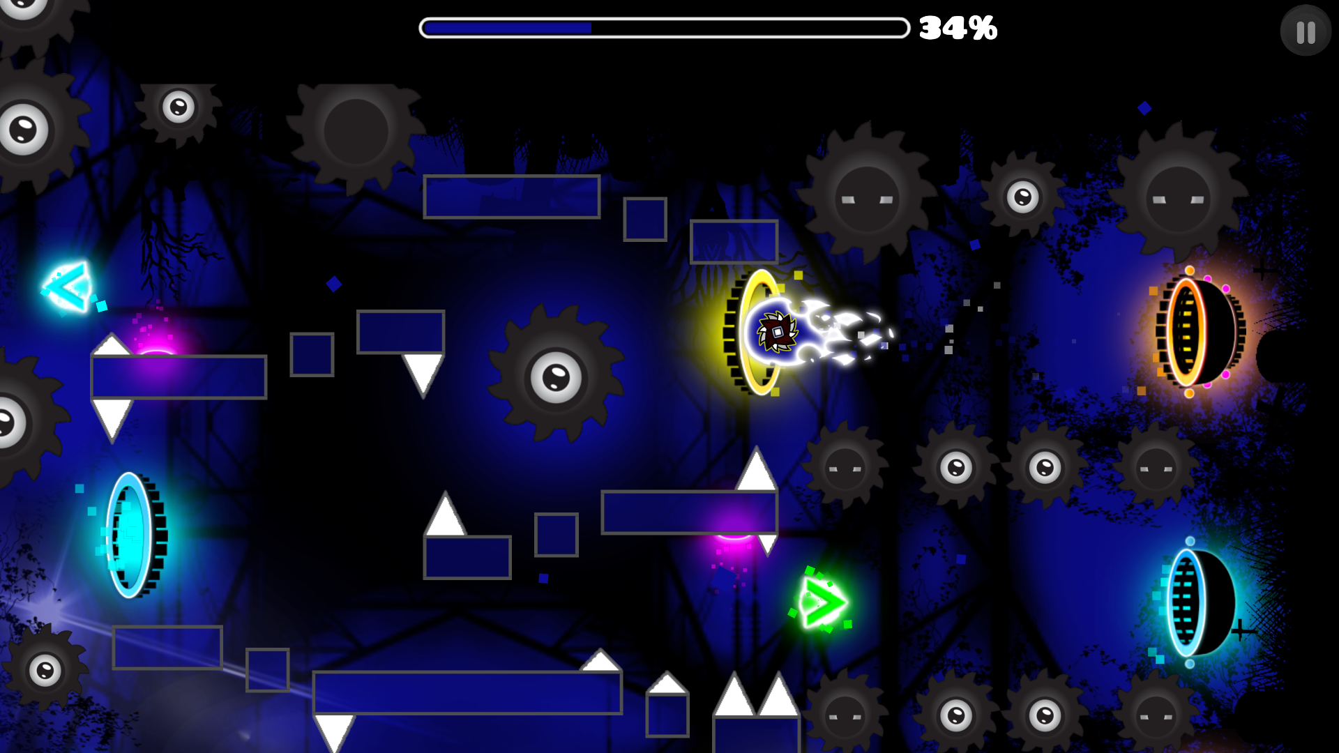Geometry Worlds 2 Game Screenshot