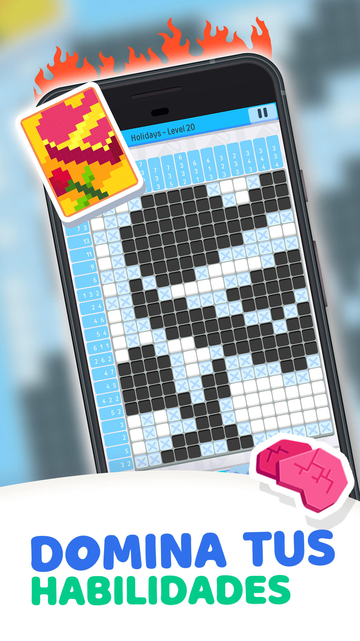 Captura de Pantalla del Juego Nonogram - Logic Pic Puzzle
