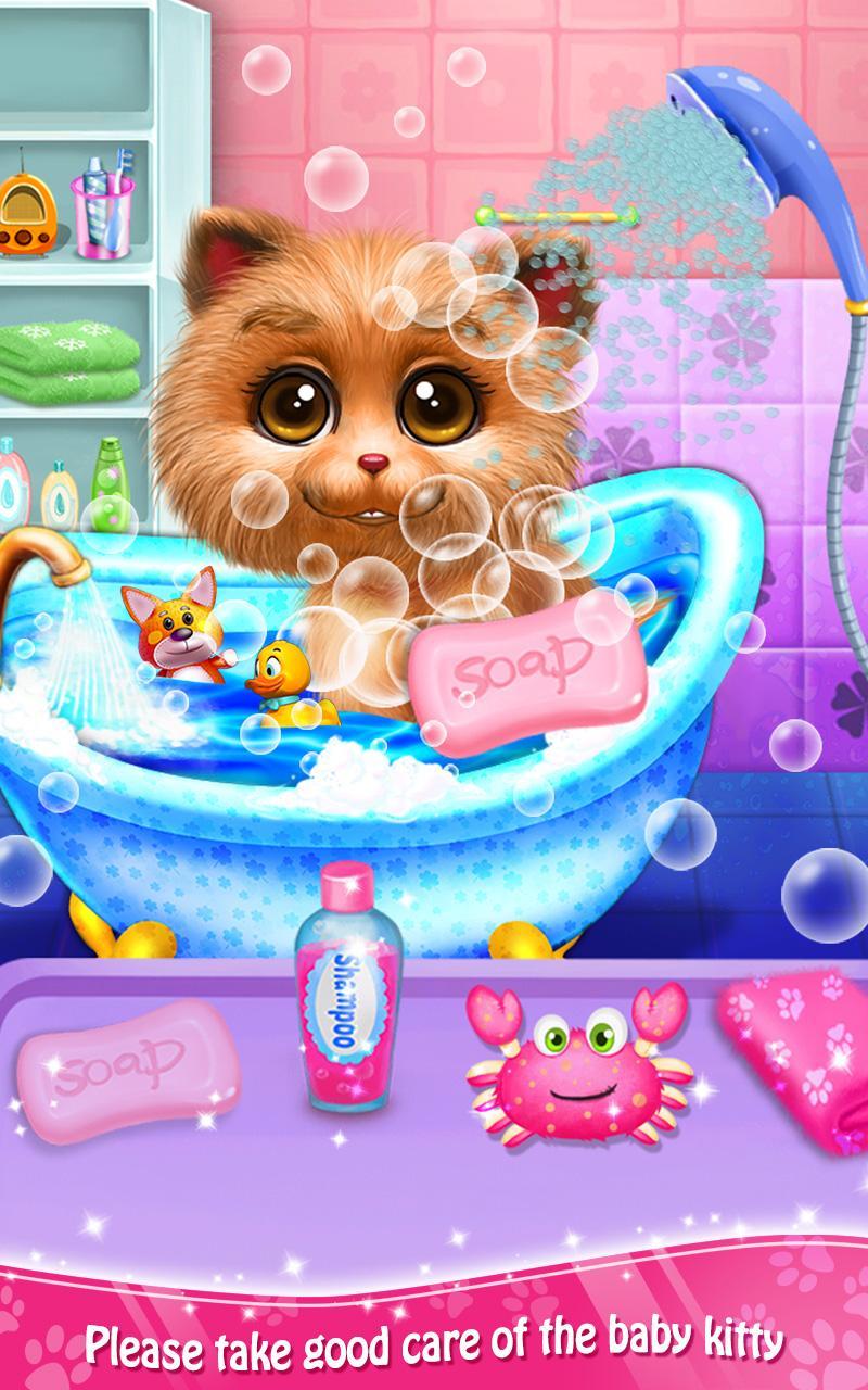 Baby Kitty's Day Care ゲームのスクリーンショット
